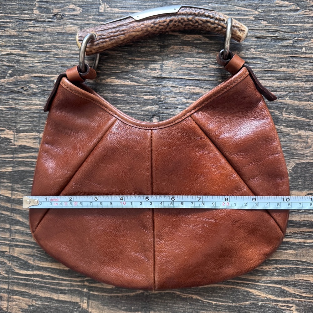 Yves Saint Laurent Tan Leather Mombasa Mini Bag - Picture 14 of 14
